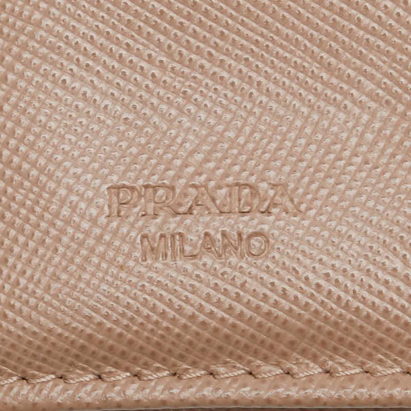 PRADA（プラダ） サフィアーノ カードケース パスケース ベージュ