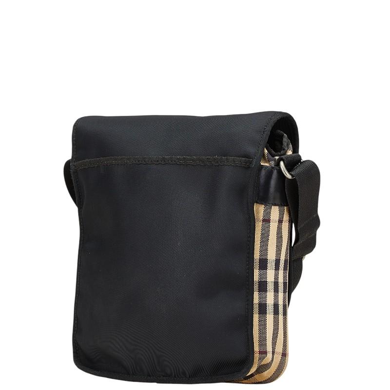 BURBERRY（バーバリー） ノバチェック ショルダーバッグ ブラック 