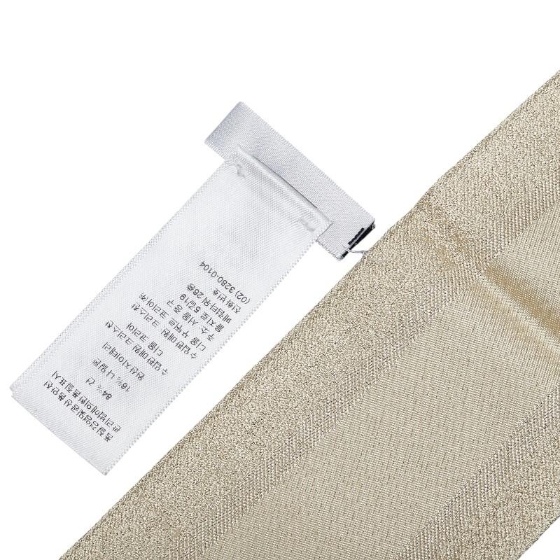 クリスチャンディオール トロッター ミッツァ スカーフ ゴールド