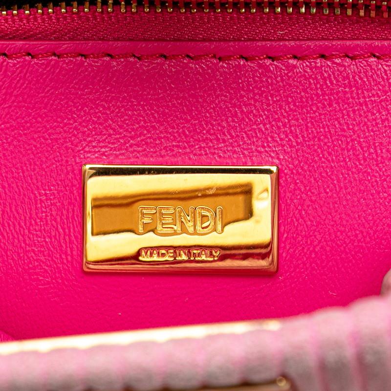 FENDI フェンディ ピーカブークリック チェーン ショルダーバッグ  