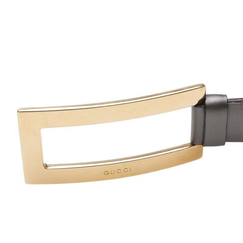 GUCCI（グッチ） ベルト サイズ：75/30 037 1450 1186 ブラウン レザー