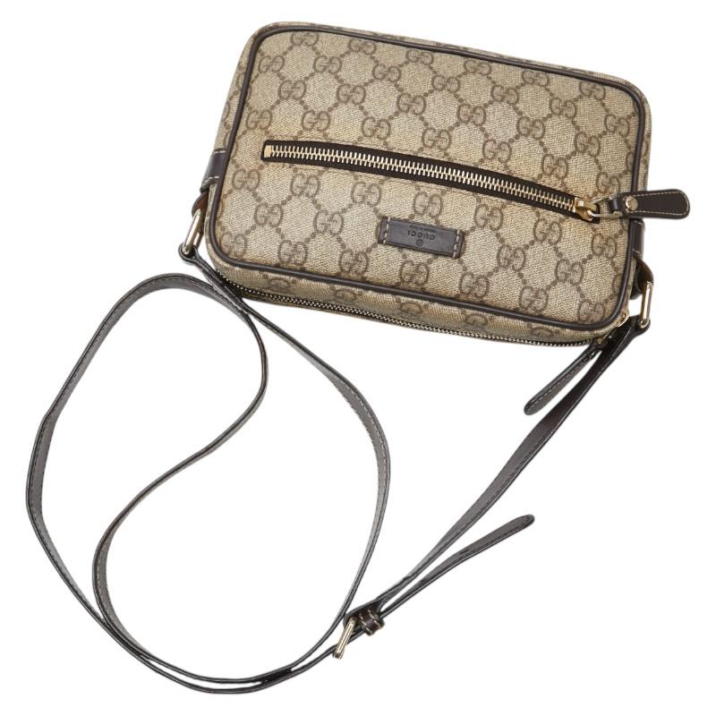 GUCCI（グッチ） GGスプリーム 斜め掛け ショルダーバッグ 201447