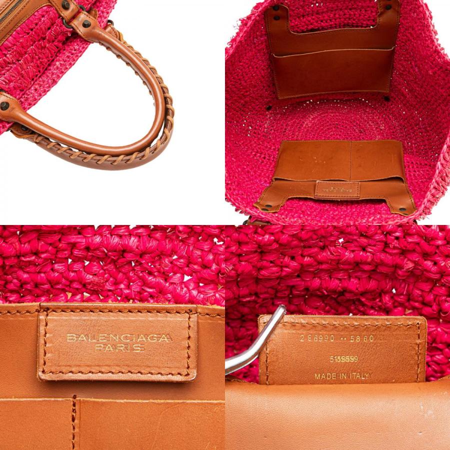 BALENCIAGA（バレンシアガ） ハンドバッグ かごバッグ 286990 ピンク