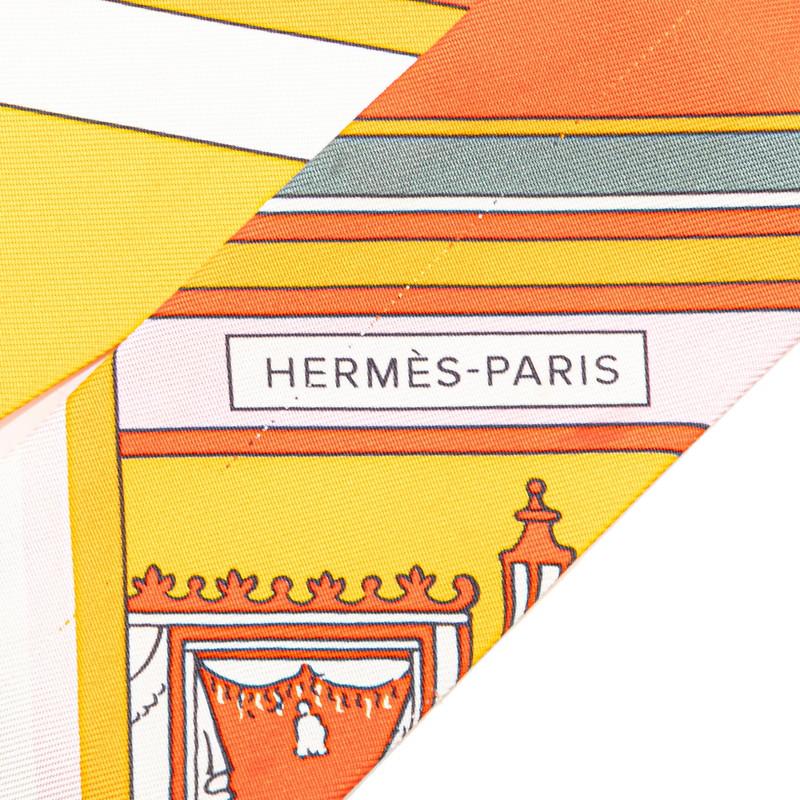 HERMES（エルメス） ツイリー Washington's Carriage ジョージ