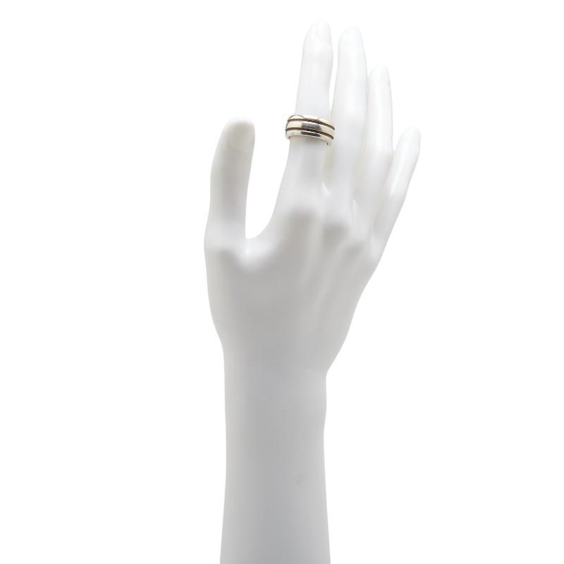 極美品　ティファニー　グルーブド　2ライン　リング　指輪　シルバー　18号 TIFFANY&Co.（ティファニー） 1995 925 グルーブド ダブルライン