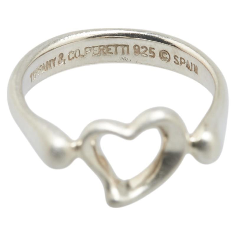 TIFFANY&Co. ティファニー オープンハート リング 指輪 SV925