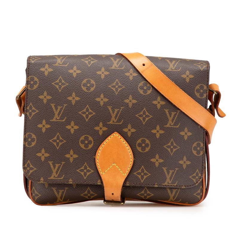 ルイ ヴィトン モノグラム カルトシエールGM 斜め掛け ショルダーバッグ M51252 ブラウン PVC レザー レディース LOUIS VUITTON 【中古】 LOUIS VUITTON（ルイ・ヴィトン） ルイ ヴィトン モノグラム カルト