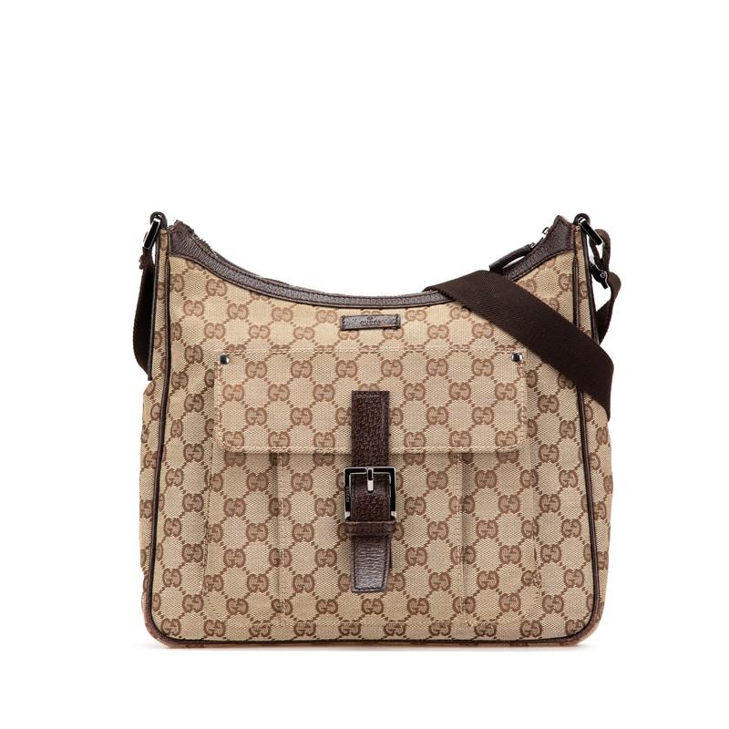 GUCCI（グッチ） GGキャンバス ショルダーバッグ 114272 ベージュ