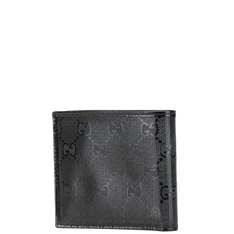 GUCCI（グッチ） GGインプリメ 札入れ 224123 ブラック PVC レディース