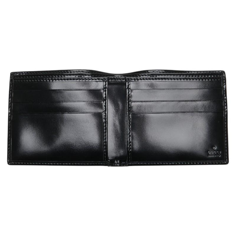 GUCCI（グッチ） GGインプリメ 札入れ 224123 ブラック PVC レディース
