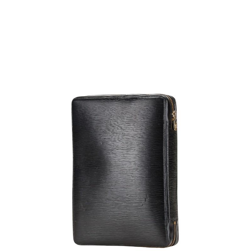 LOUIS VUITTON アジェンダ エピ黒　スケジュール帳カバー LOUIS VUITTON（ルイ・ヴィトン） ルイ ヴィトン エピ アジェンダ