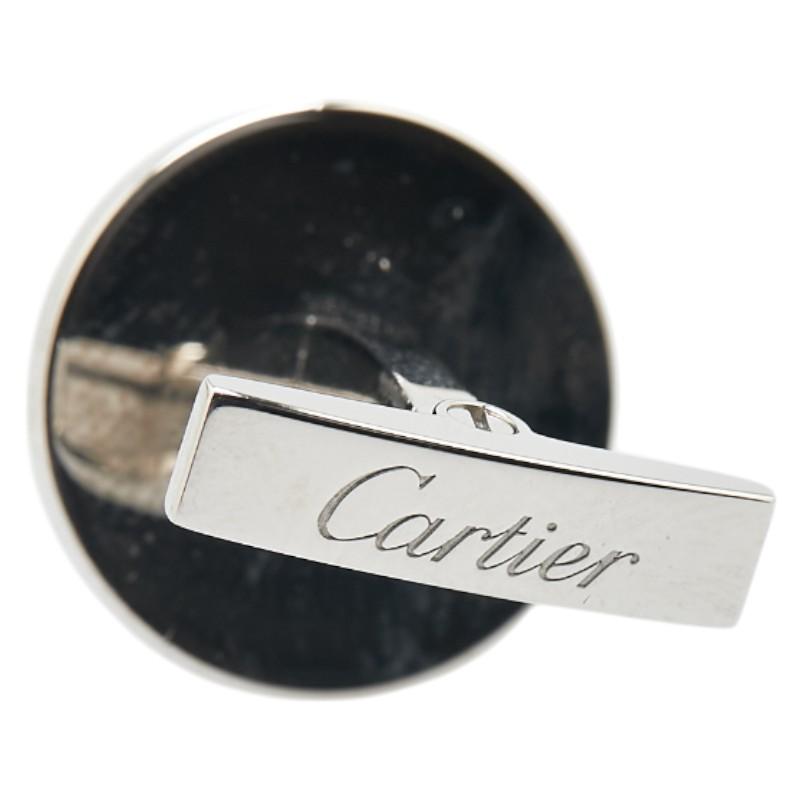 CARTIER カルティエ カフス ロゴ SV925 シルバー Cartier（カルティエ） カフス カフリンク SV925 シルバー メンズ