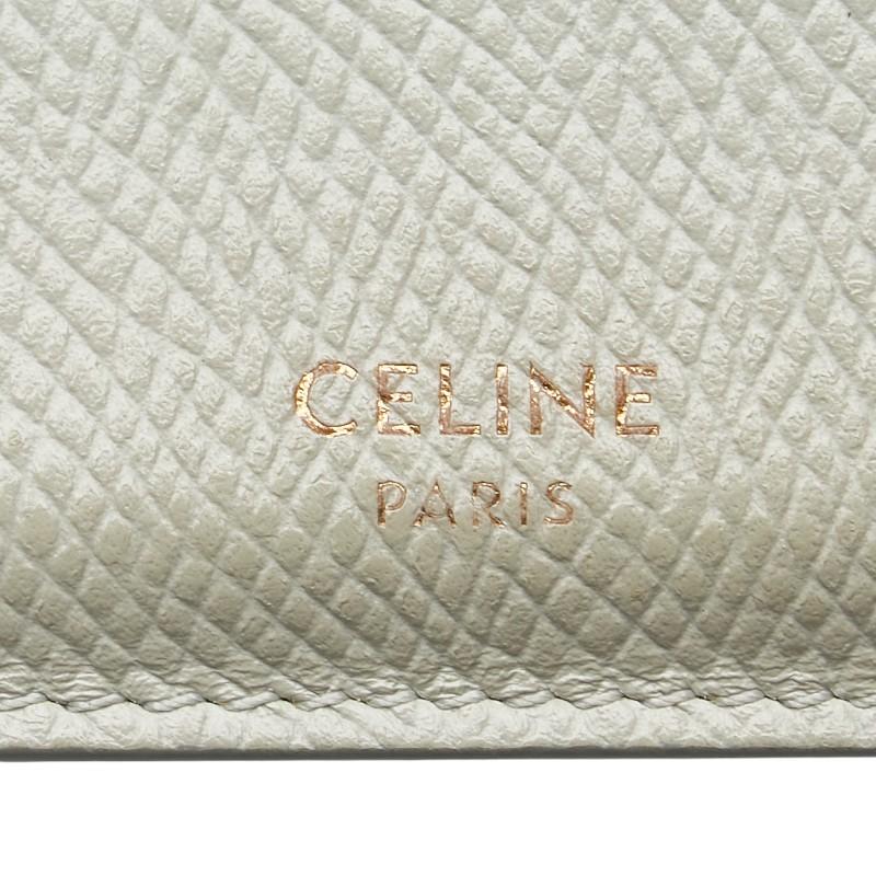 CELINE 三つ折り財布 ライトグリーン CELINE 三つ折り財布 ライトグリーン CELINE - セリーヌ 3つ折り