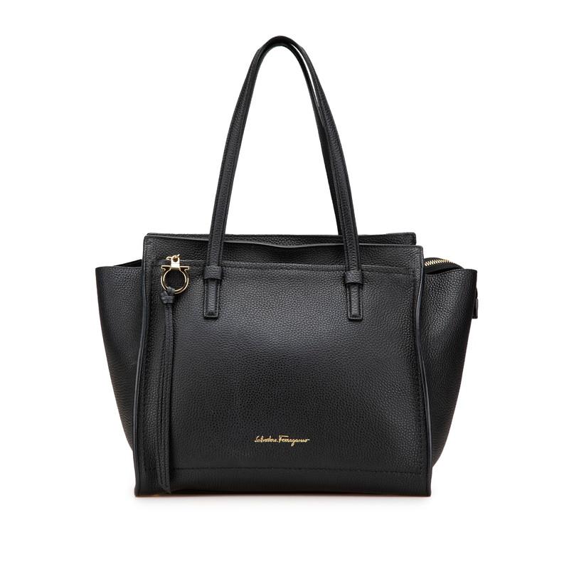 良品 Salvatore Ferragamo 2535 トートバッグ ガンチーニ