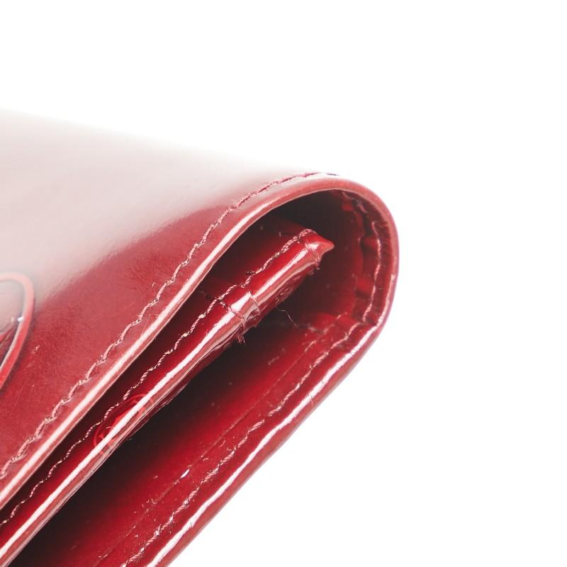 Cartier（カルティエ） ハッピーバースデー 長財布 ワインレッド