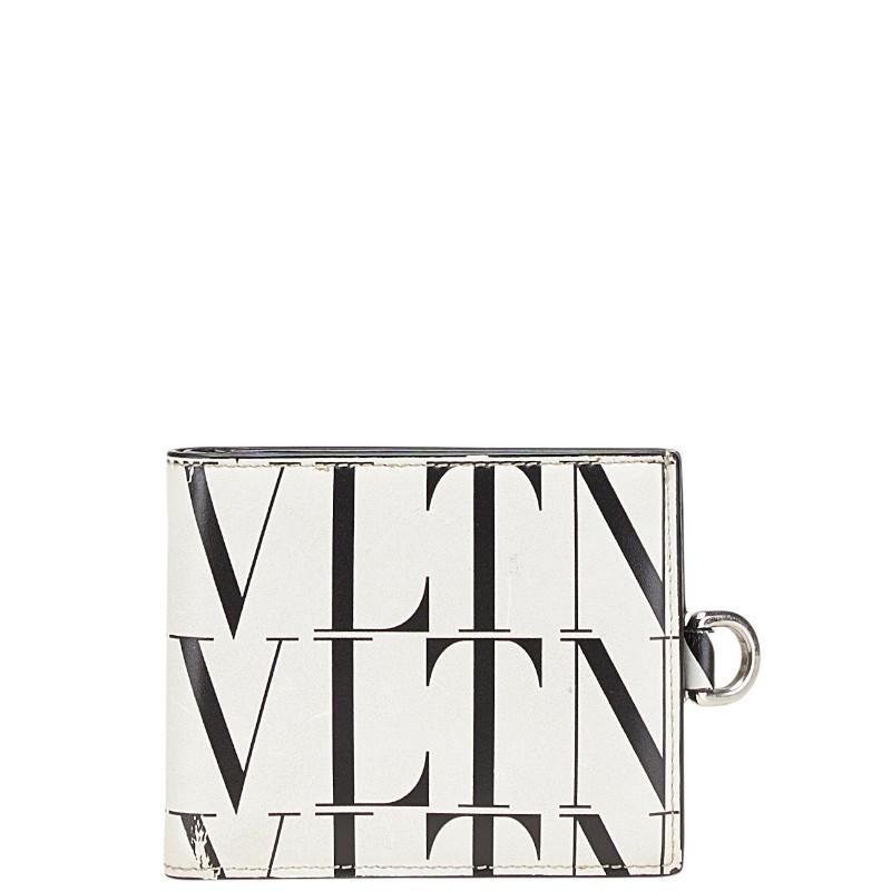 ヴァレンティノ VLTN ロゴ 二つ折り財布 コンパクトウォレット VALENTINO ヴァレンティノ VLTN ロゴ 二つ折り財布 コンパクト