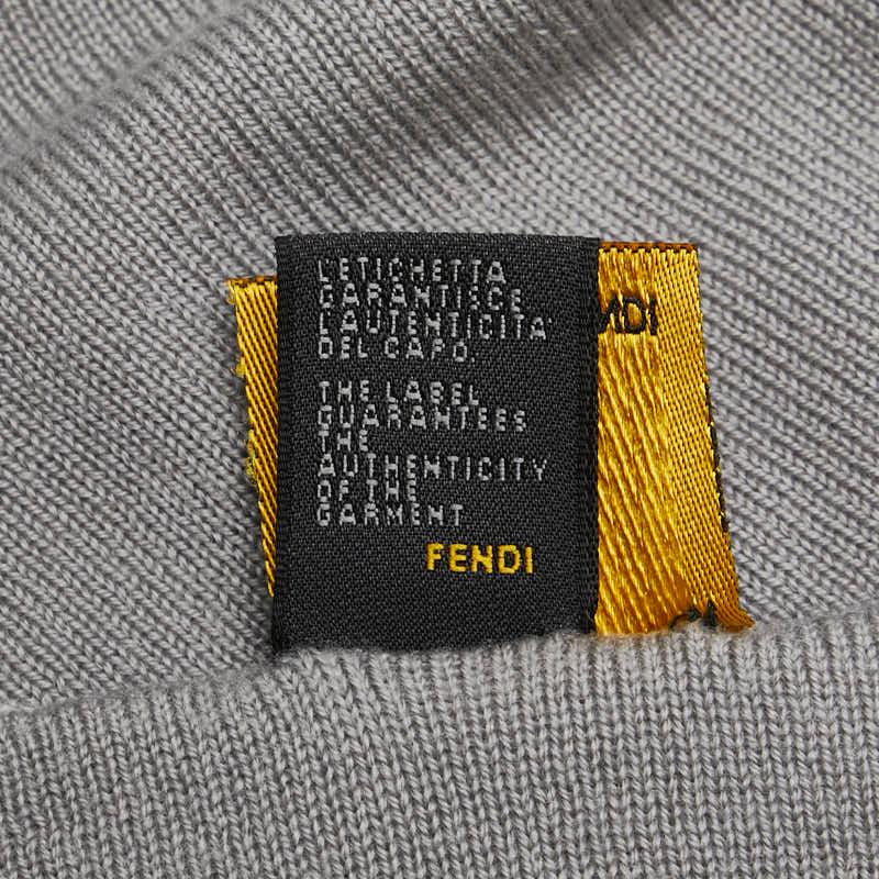 FENDI フェンディ マフラー グレー ウール レディース 【中古】 : 銀座  