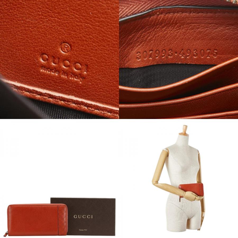 GUCCI（グッチ） シマミストラル 長財布 ラウンドファスナー 307993