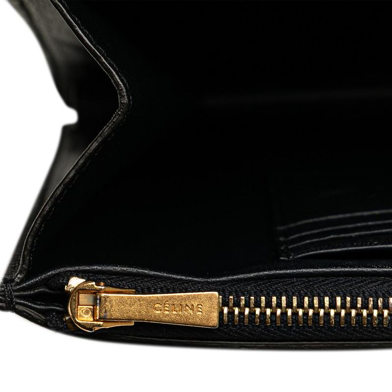 CELINE（セリーヌ） チェーンウォレット ショルダーバッグ ブラック