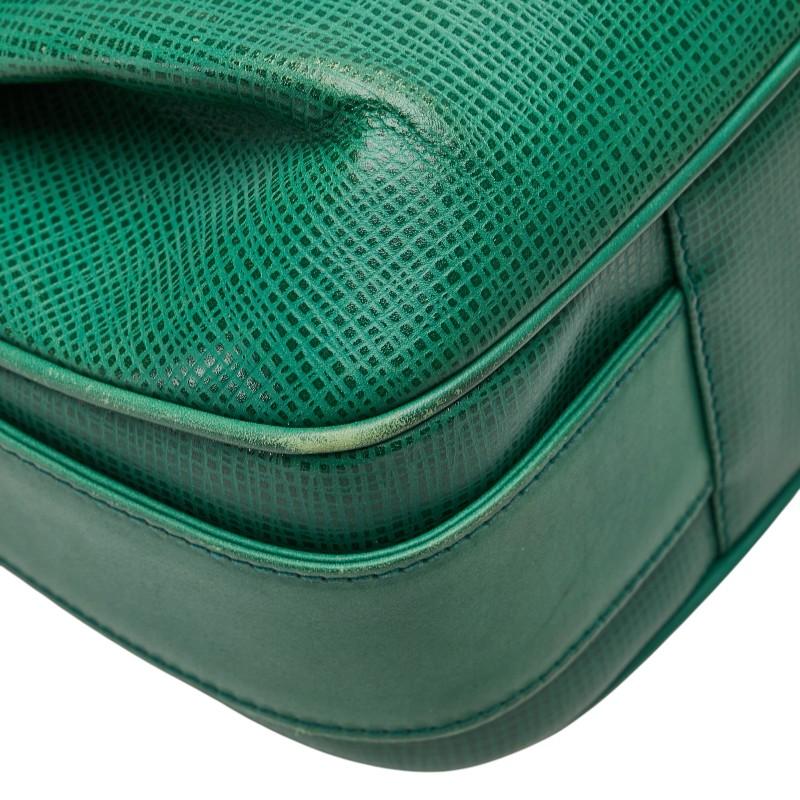 ハンティングワールド ワンショルダーバッグ グリーン レザー