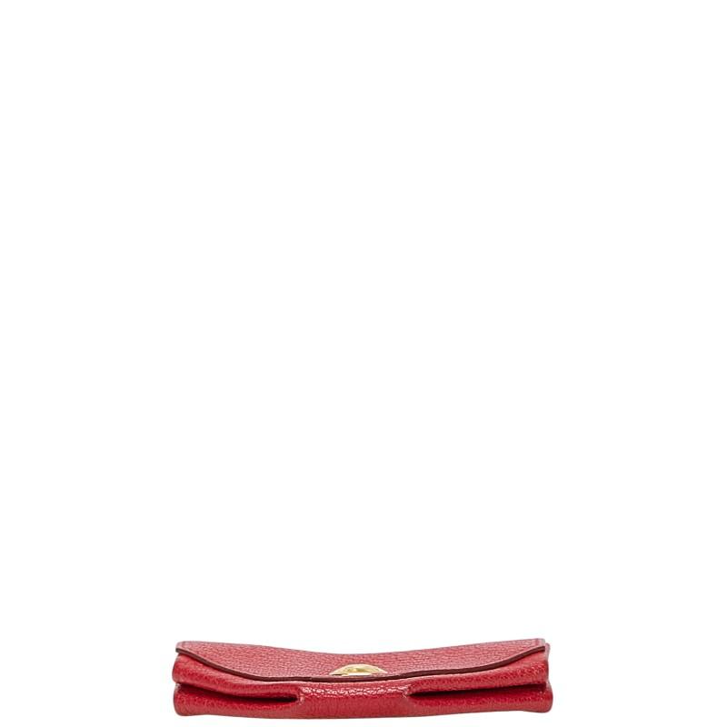 HERMES（エルメス） ルヴァンキャトル コインケース レッド系