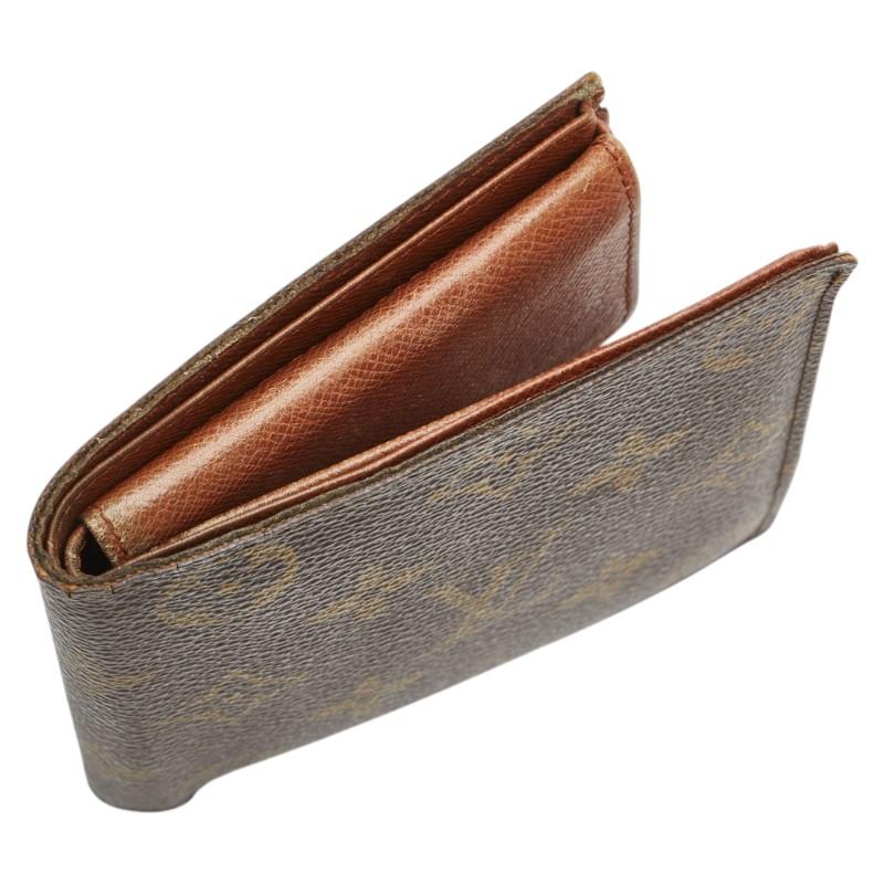 モノグラム柄 マネークリップ ブラウン系 【公式通販】