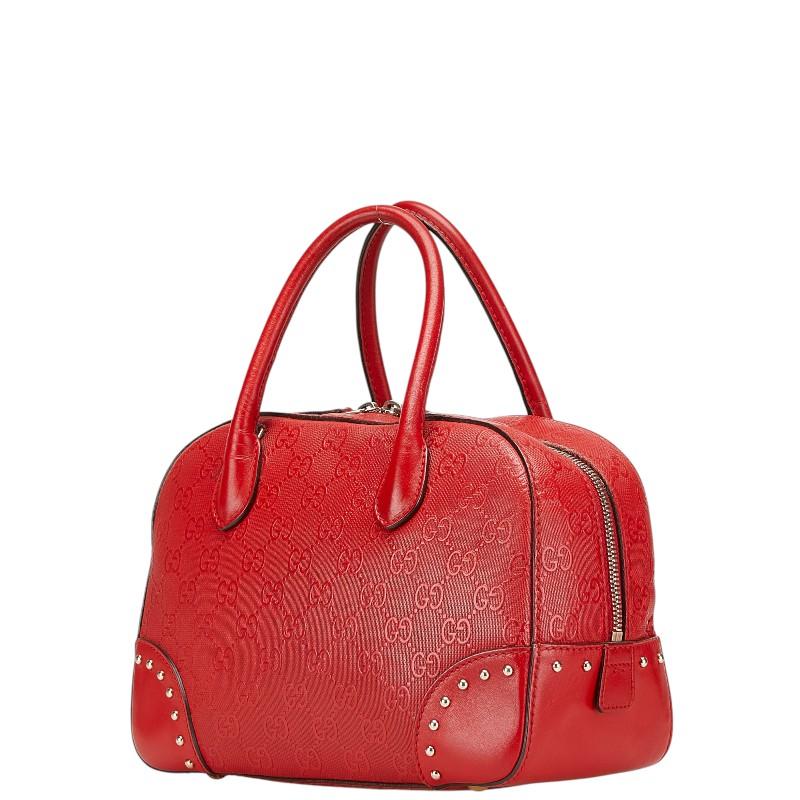 GUCCI グッチ GGエンボス ハンドバッグ ショルダーバッグ 2WAY