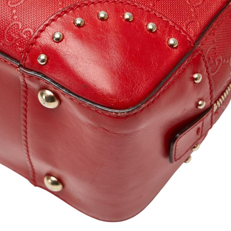 GUCCI ハンドバッグ シボ革 赤 レザー A4可能 ビジネス ロゴ型押し Amazon | [グッチ] ショルダーバッグ 536224 A7M0G 6523