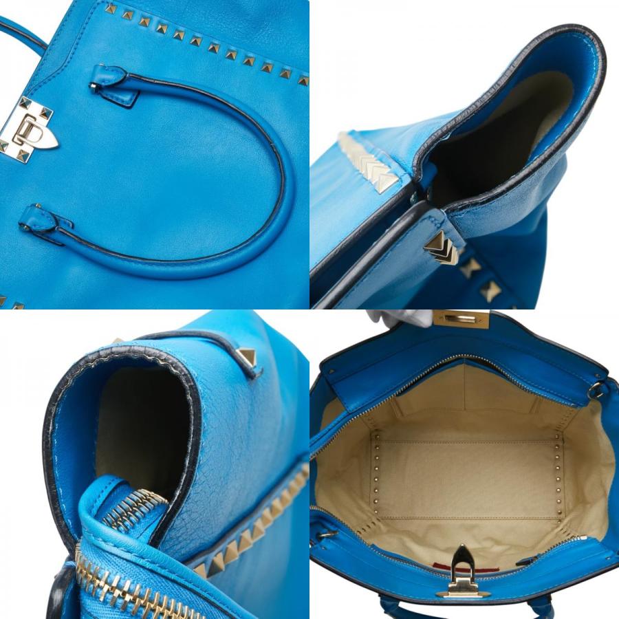 ヴァレンチノ ロックスタッズ ハンドバッグ ショルダーバッグ 2WAY 