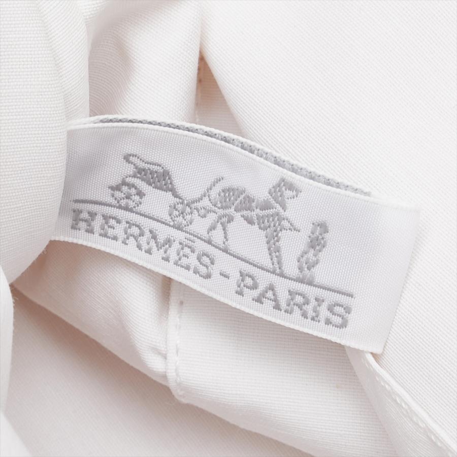 HERMES（エルメス） ボリードポーチGM ポーチ ホワイト ブラウン 