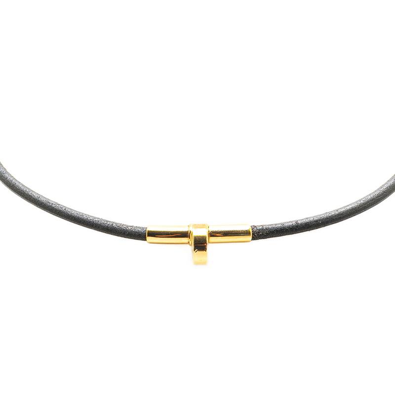 HERMES（エルメス） ドゥーブルケリー チョーカー ネックレス ブラック 