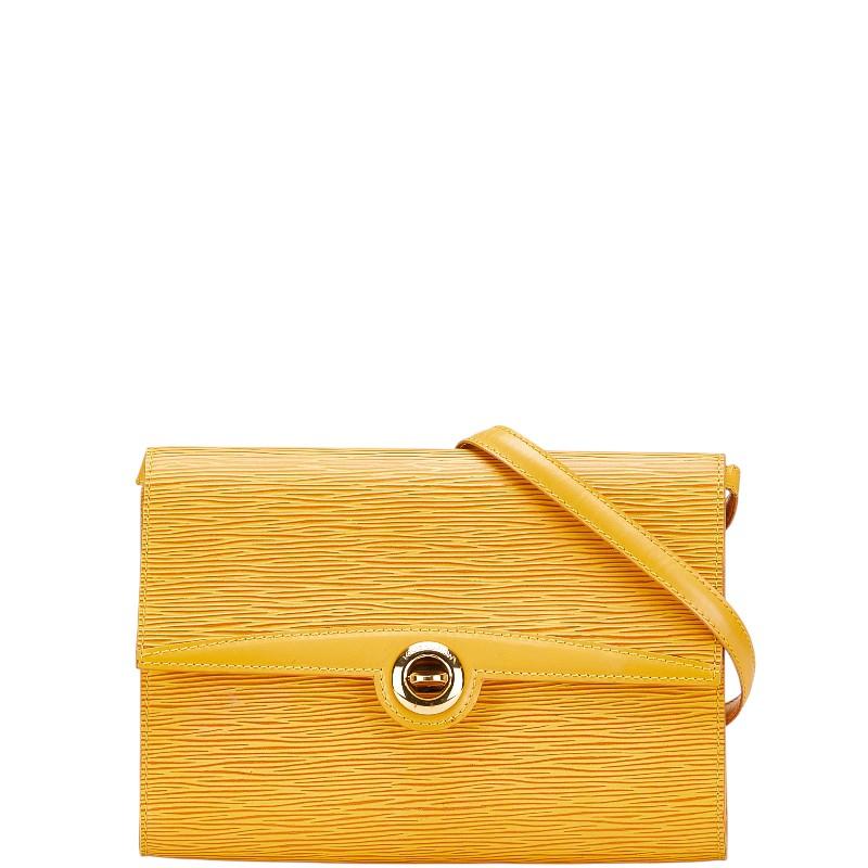 Louis Vuitton エピライン　アルシュレザーショルダーバッグ　イエロー Louis Vuitton エピライン アルシュレザーショルダーバッグ