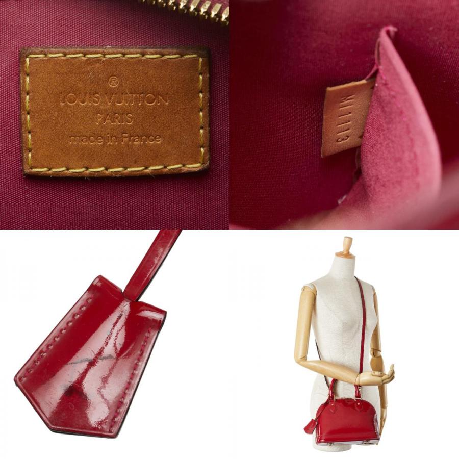 LOUIS VUITTON ルイ ヴィトン モノグラム ヴェルニ アルマBB