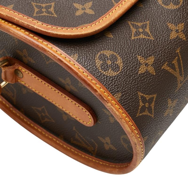 ◆美品◆ LOUIS VUITTONモカシン　モノグラム刻印　レザー　茶  袋付 LOUIS VUITTON（ルイ・ヴィトン） ルイ ヴィトン モノグラム アルマBB