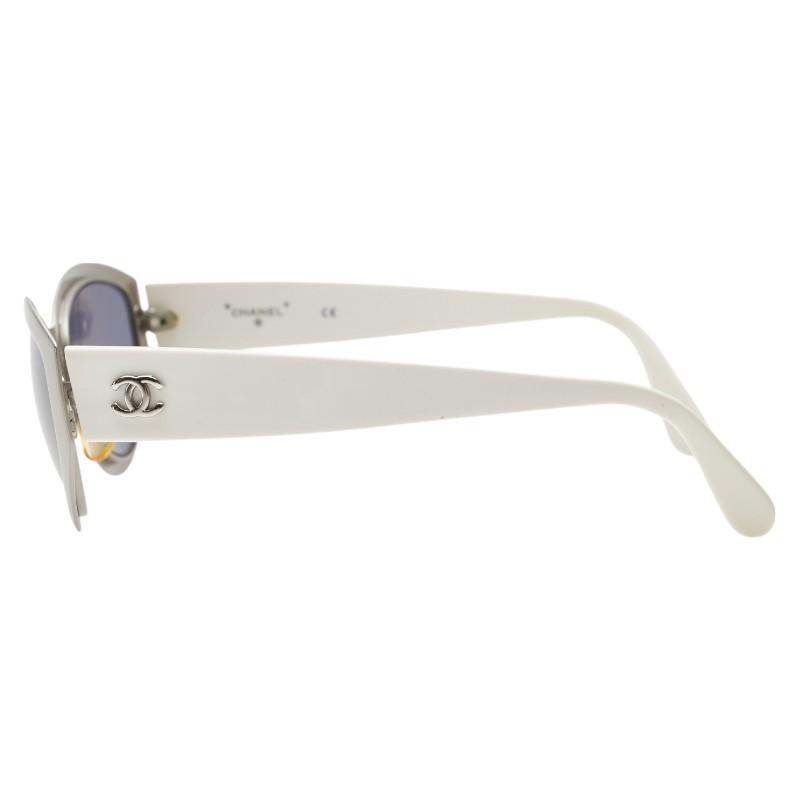 CHANEL（シャネル） ココマーク サングラス 06924 ホワイト グレー
