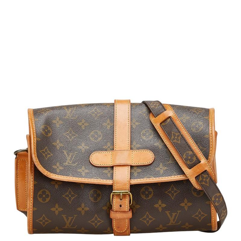 Louis Vuitton ショルダーバッグ ブラウン モノグラム LOUIS VUITTON ルイ ヴィトン モノグラム マルヌ 斜め掛け