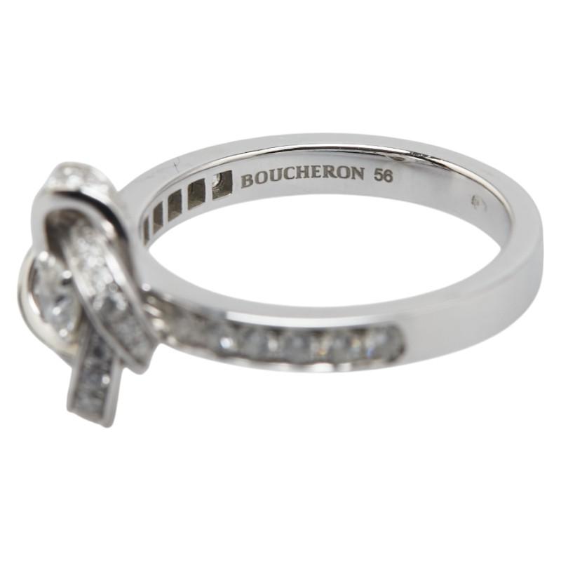 BOUCHERON（ブシュロン） ピヴォワンヌ ソリテール リング 指輪 #56