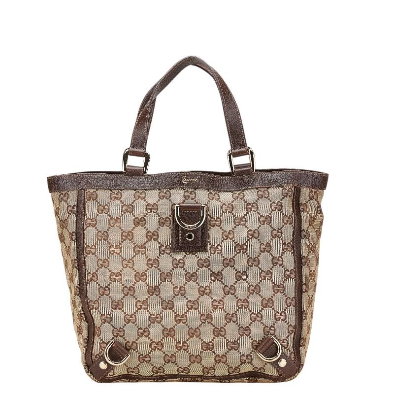 GUCCI グッチ GGキャンバス アビー トートバッグ 130739