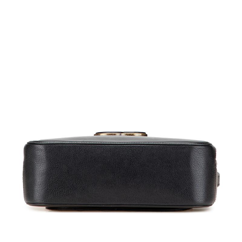 シャネル ココマーク ハンドバッグ ショルダーバッグ 2WAY ブラック カーフスキン レディース CHANEL 【中古】_2