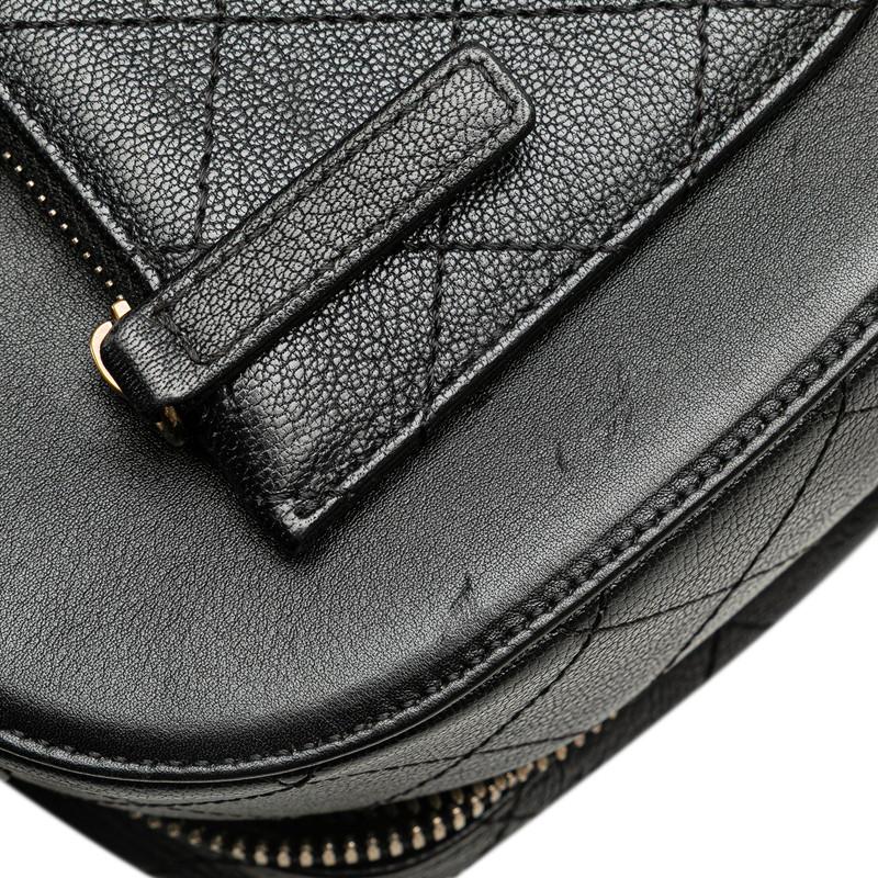 シャネル ココマーク ハンドバッグ ショルダーバッグ 2WAY ブラック カーフスキン レディース CHANEL 【中古】_4