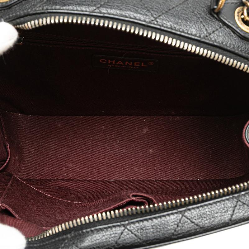 シャネル ココマーク ハンドバッグ ショルダーバッグ 2WAY ブラック カーフスキン レディース CHANEL 【中古】_7