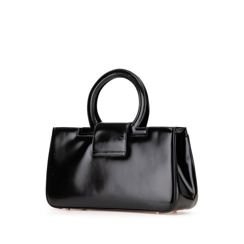 Salvatore Ferragamo 黒 レザー ハンドバッグ 楽天市場】【バッグ】Salvatore Ferragamo サルヴァトーレ