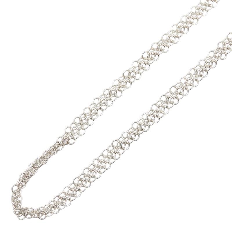TIFFANY&Co.（ティファニー） メッシュ ネックレス ダブル