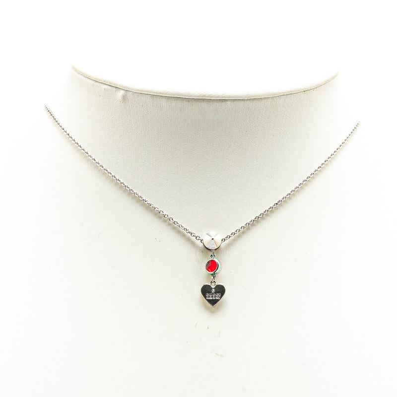 GUCCI（グッチ） ハート モチーフ ペンダントネックレス 325871 