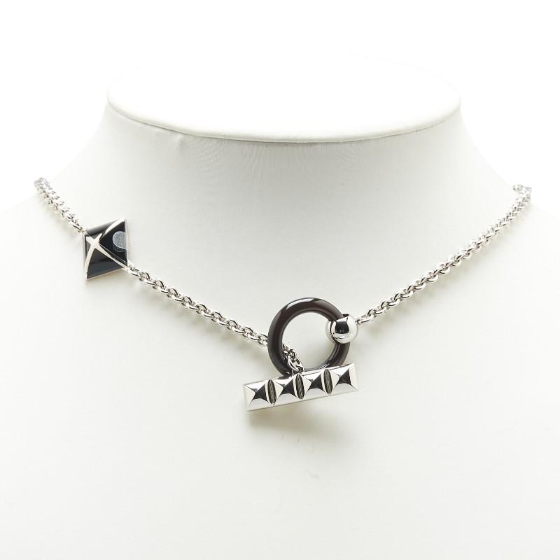 HERMES エルメス メドールXO コリエドシアン ネックレス