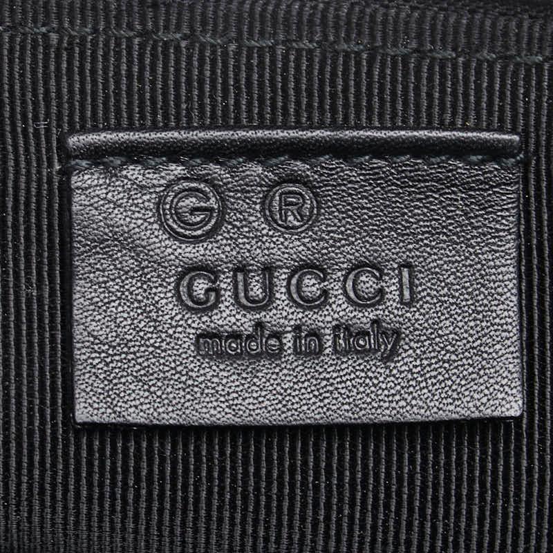 GUCCI アクセサリーポーチ ブラック シルバーロゴ GUCCI（グッチ） ポーチ アクセサリーポーチ 250001 ブラック リザード