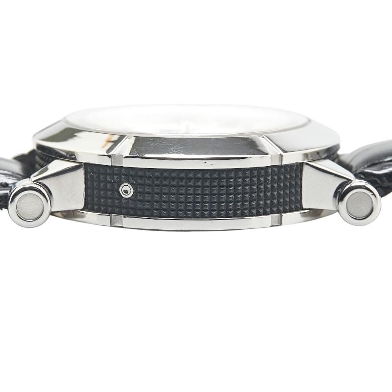 【極美品】純正ベルト　ティファニー　アトラス ホワイトレザー 　腕時計 TIFFANY&Co. ティファニー アトラス ジェント ベルト（社外品