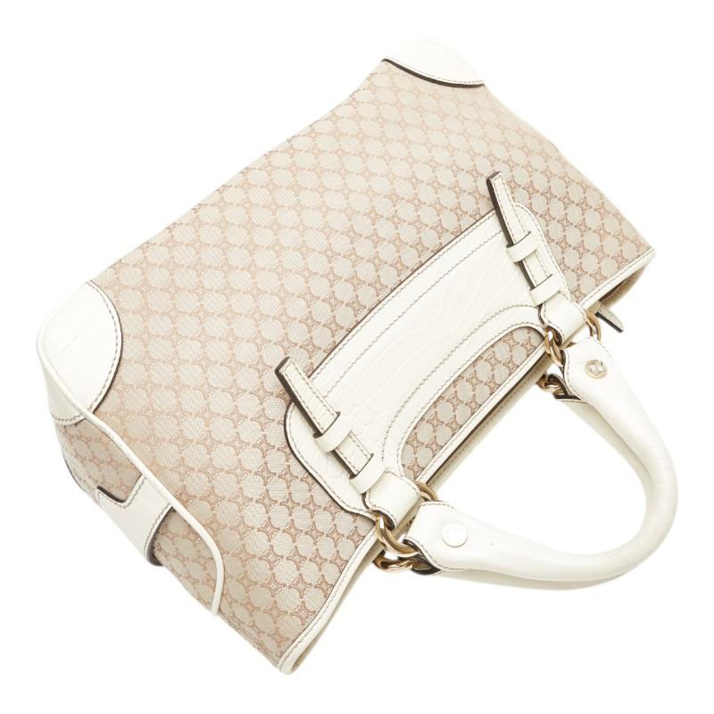 CELINE（セリーヌ） マカダム ブギーバッグ ハンドバッグ ベージュ