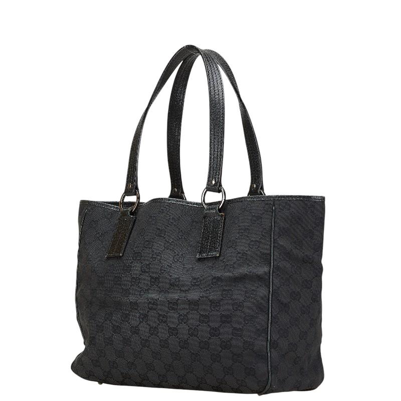 GUCCI グッチ GGキャンバス トートバッグ 113017 ブラック