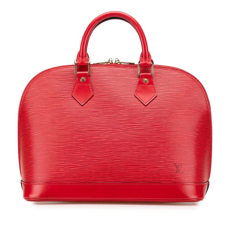 ルイ ヴィトン エピ アルマ ハンドバッグ M52147 カスティリアンレッド レザー レディース LOUIS VUITTON 【中古】 LOUIS VUITTON（ルイ・ヴィトン） ルイ ヴィトン エピ アルマ